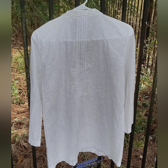 Lilly Pulitzer White Tunic Top - Picture 7 of 10